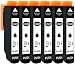 Produktbild 6 Druckerpatronen XL nur Schwarz ersetzen Epson Nr.24XL T2431 geeignet z.B. für Epson Expression Photo XP 55, Photo XP-750, Photo XP-760, Photo XP-850, XP-860, Photo XP-950, Photo XP-960