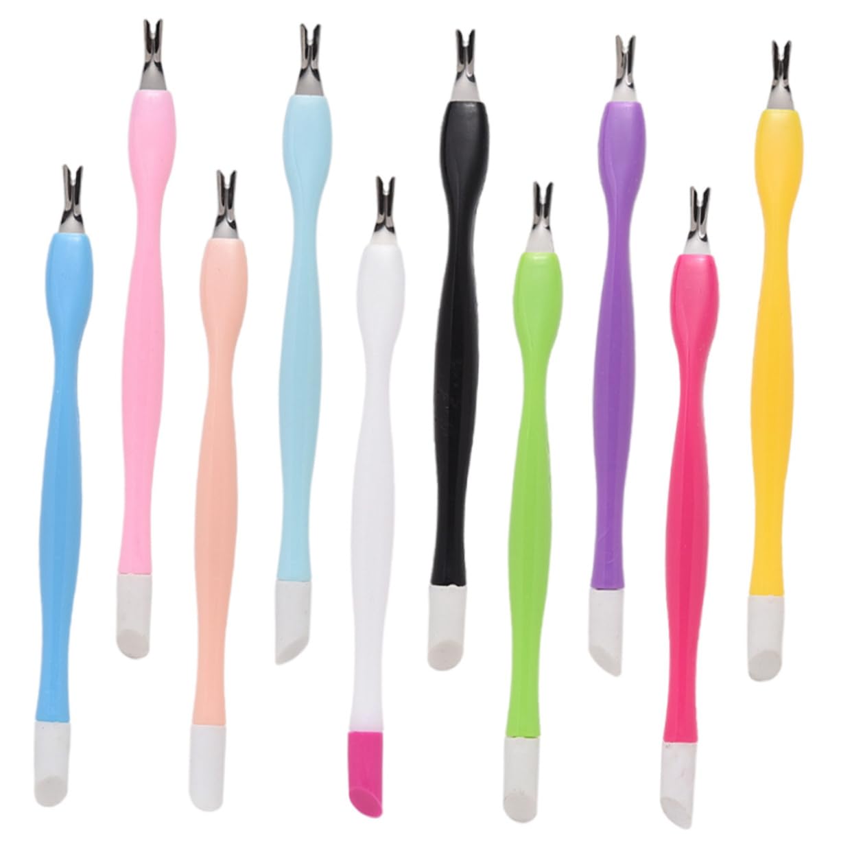 Ipetboom Nail Art Tools 50pcs Manicure Trimmer Set Dead Skin Remover for Home Salon Random Style