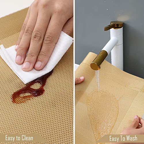 Image of HOKIPO PVC Mats for 6 Seater Dining Table with Runner (AR4260)