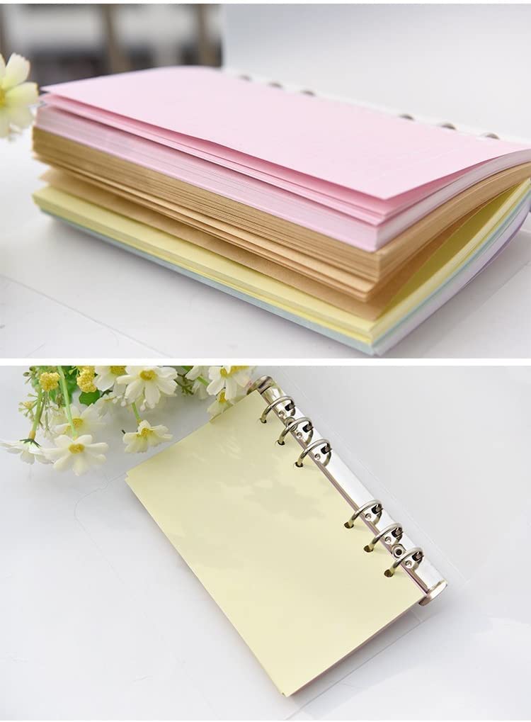 Wkład A5 do planerów pierścieniowych i notebooków, pasuje do Filofax, Kikki K, Recollection, Carpe Diem, 6-pierścieniowego segregatora, (nie zawiera planera) (różowy (do zrobienia))