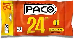 FOXCUP Camara de Ar para Bicicleta de Montanha Aro 24 Válvula Americana 35mm Schrader