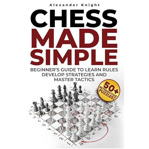 Chess Made Simple Audiolibro Por Alexander Knight arte de portada