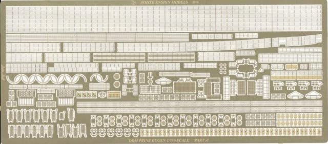 White Ensign 1/350 Photoetch Parts