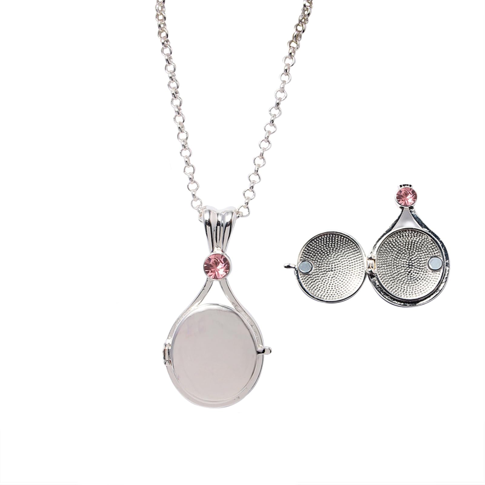H2O Mermaid Locket Necklace Women Girls Pendant Gifts Classic TV Show Jewelry Merch-image-19