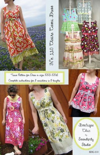Serendipity Claire Cami Dress Pattern