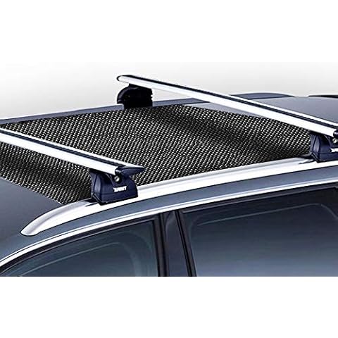 Mockins 39"X43" Protective Car Roof Mat for Any Car Roof Storage Cargo Bags with A Strong Grip and Extra Cushioning The Car Roof Pad Can Be Used On Your Car and SUV Or Truck Cover