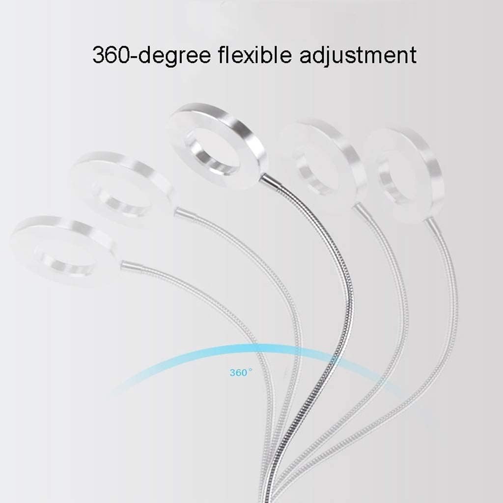 Desk Lamp Reading Lights 360 ° Flexible Gooseneck Led Book Clamp Light USB Powered Eye Protection Desk Lamp for Home Eye Care