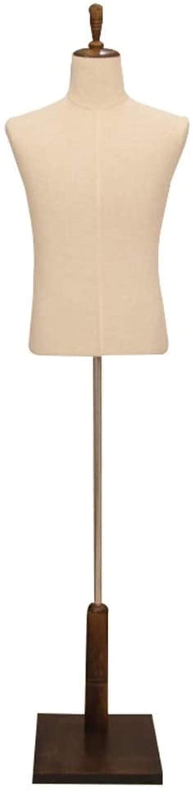 Professional Male Mannequin Torso Body Dress Form Busts with Stand Jerseys Dummy Model Clothing Display