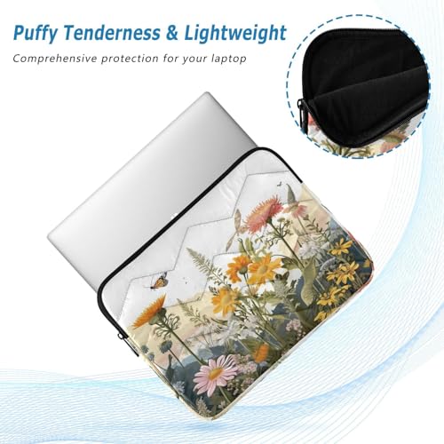 Funda para Laptop de 13-14 pulgadas con flores miniatura 5