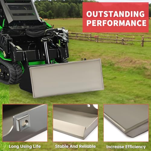 Image of ECOTRIC 1 /4 inch Quick Attachment Mini Skid Steer Compatible with Ditch Witch