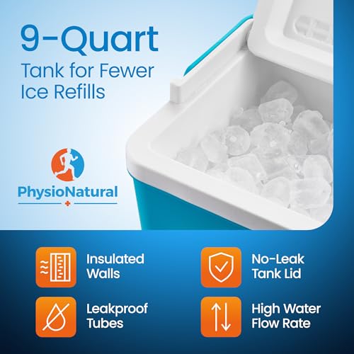 Cold Therapy System with Universal Pad for Hip, Back or Knee — Post-Surgery Care, Back Surgeries, Spinal Fusion, Hip Replacement, Osteoarthritis, ACL, MCL, Swelling, Sprains — Cryotherapy Freeze Kit - Image 3