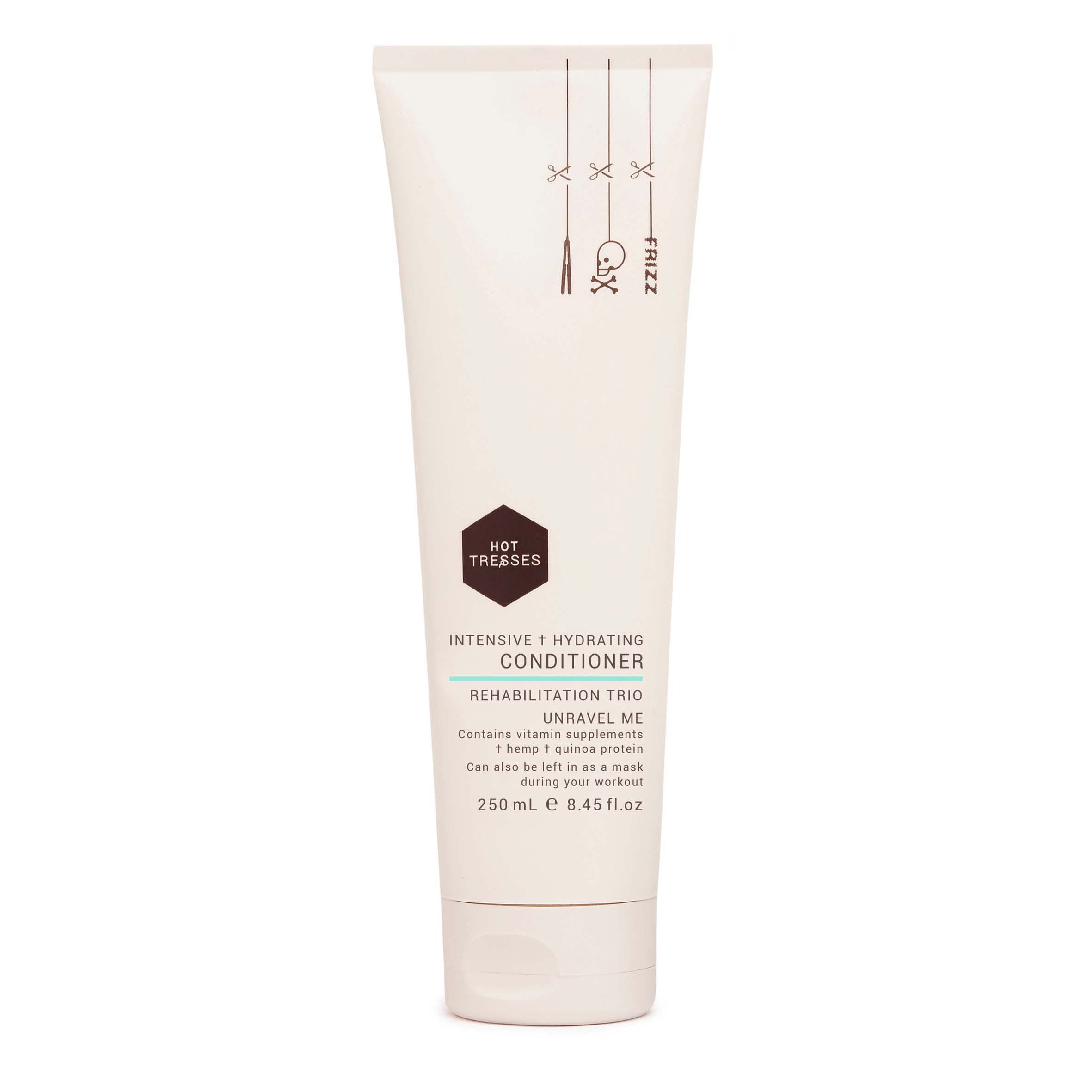 Natural Vegan and Cruelty Free Conditioner ::: Intensive and Hydrating Rehab Conditioner, 8.45 fl.oz