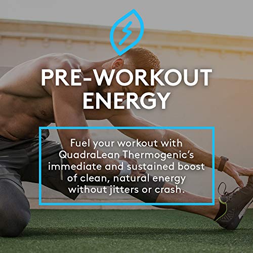 Rsp Nutrition Quadralean Thermogenic Fat Burner For Men & Women, Weight Loss Supplement, Crash-Free Energy, Metabolism Booster & Appetite Suppressant, Diet Pills, 60 Serv (Packaging May Vary) #TOP5