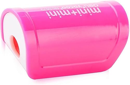 Sacapuntas creativo de mano sacapuntas portátil manual afilador de lápices con contenedor para estudiantes, artistas y profesores (color al azar)