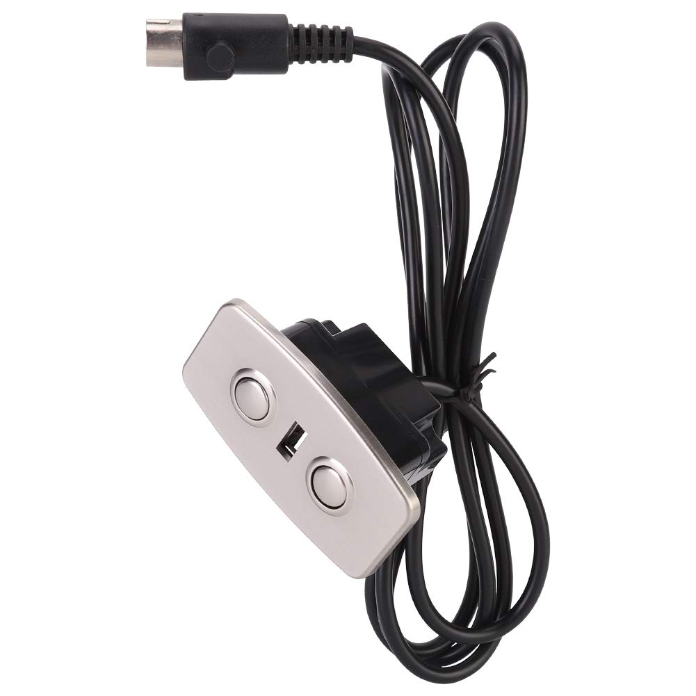 Pulsante di sostituzione del divano della sedia reclinabile elettrica, sollevare il microtelefono manuale della sedia con doppio telecomando cablato USB Riparazione del divano elettrico Interfaccia di