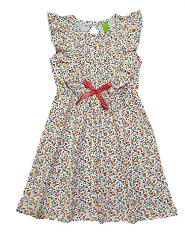 Image of Clothe Funn Cotton Girls Sleeveless Frock Knee-Length Casual Dress