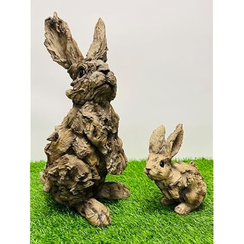 My Square Mile Vintage Bunny Garden Ornament Cover