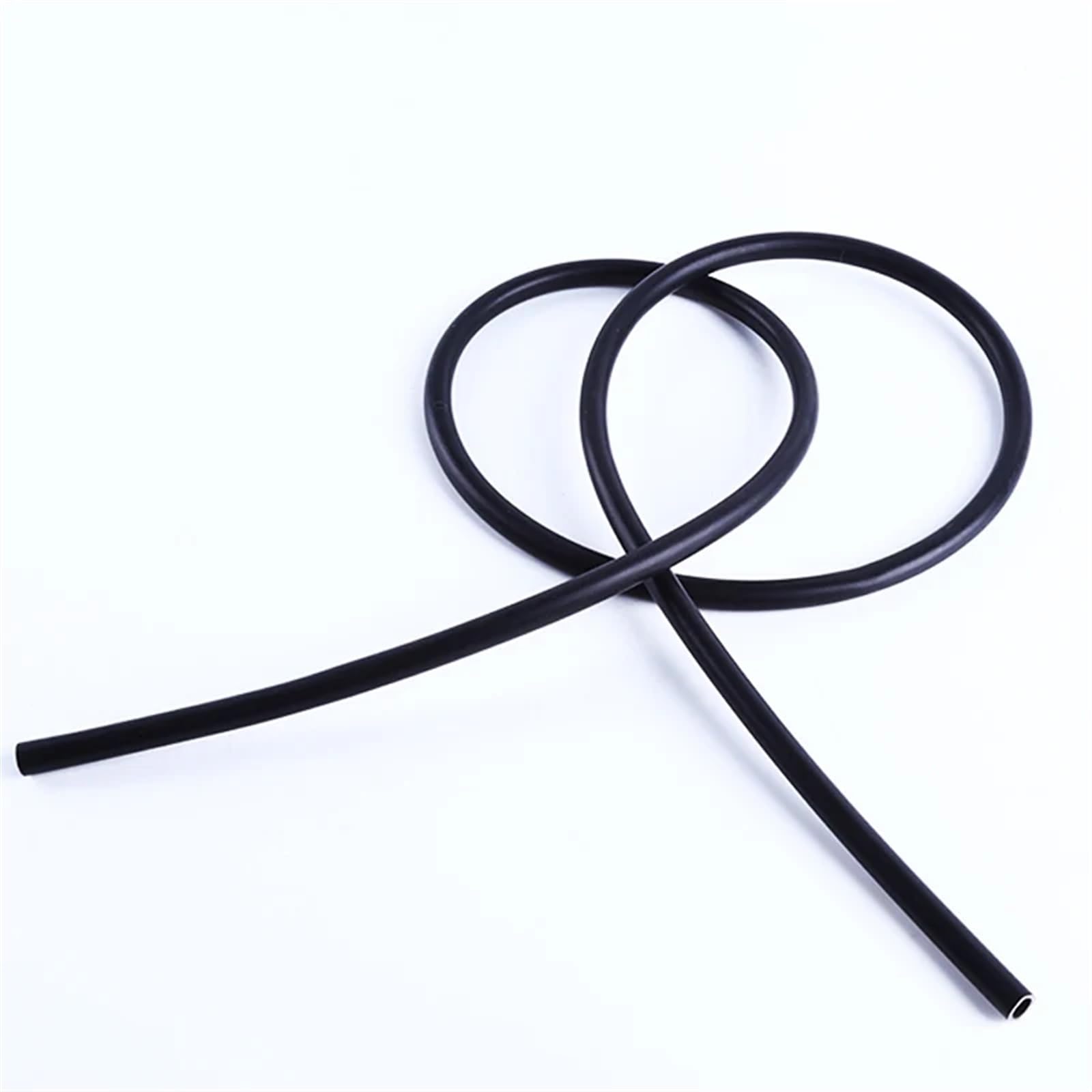 Manguera de goma negra flexible de silicona suave de 1 metro, 1 mm, 2 mm, 3 mm, 4 mm, 5 mm, 6 mm, 7 mm, 8 mm, 9 mm y 10 mm de diámetro interior for bomba de aire de acuario Manguera de Gasolina(18x30m