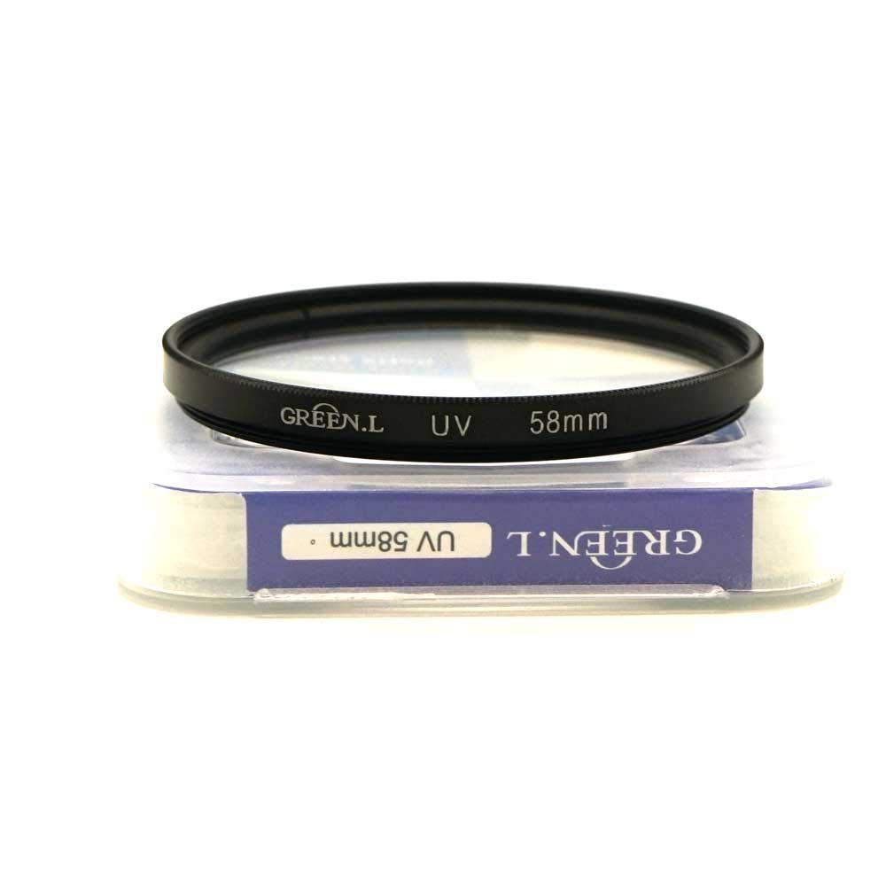 Filtre UV 49mm + Bouchon Objectif - Compatible Sony RX1R NEX Canon M50 EF-M