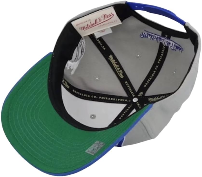 Mitchell & Ness Orlando Magic NBA Team Script 2.0 Pro HWC Snapback Hat Cap, Gray