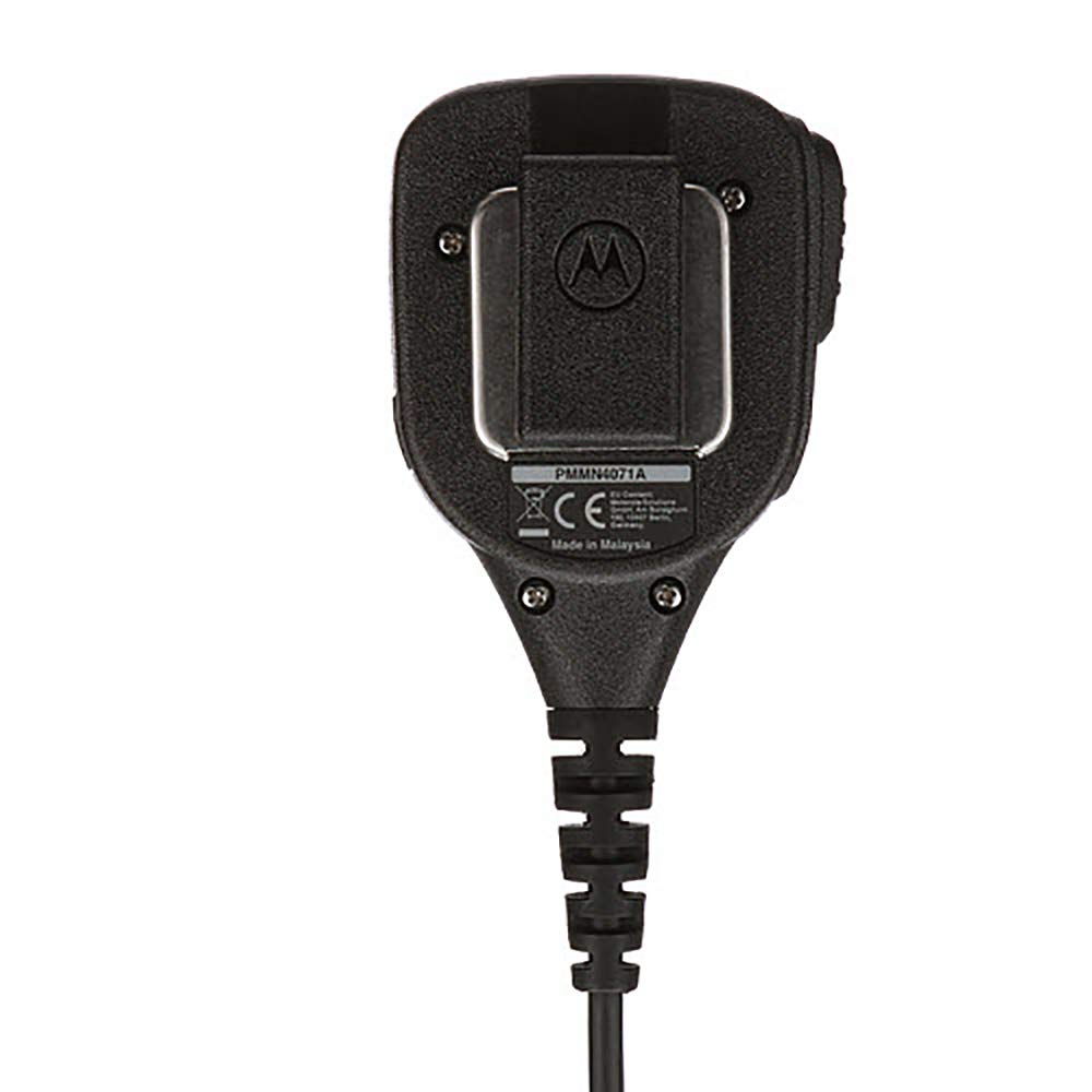 Motorola PMMN4071A Impres Micrófono de Altavoz Remoto con cancelación de Ruido direccional (Negro)