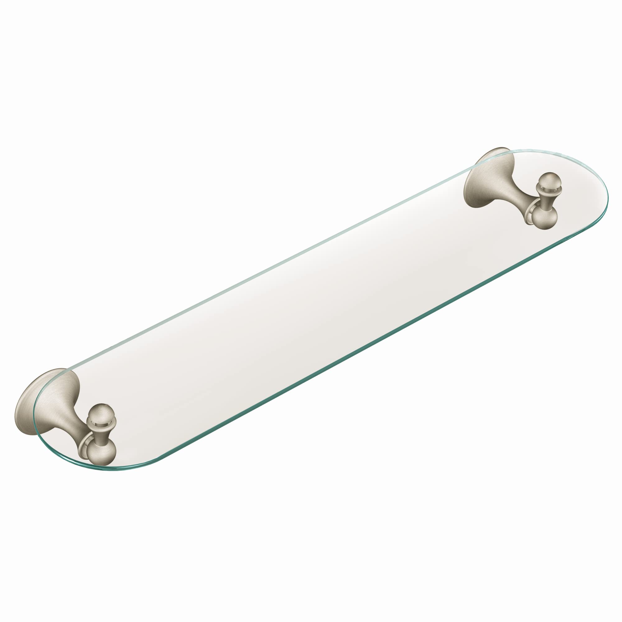 Moen DN7790BN Lounge Bathroom Vanity Shelf, Brushed Nickel