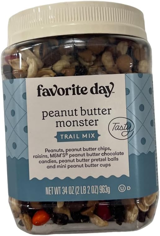 Peanut Butter Monster Trail Mix -fresh quality- NEW ARRIVAL - 34oz - Kosher