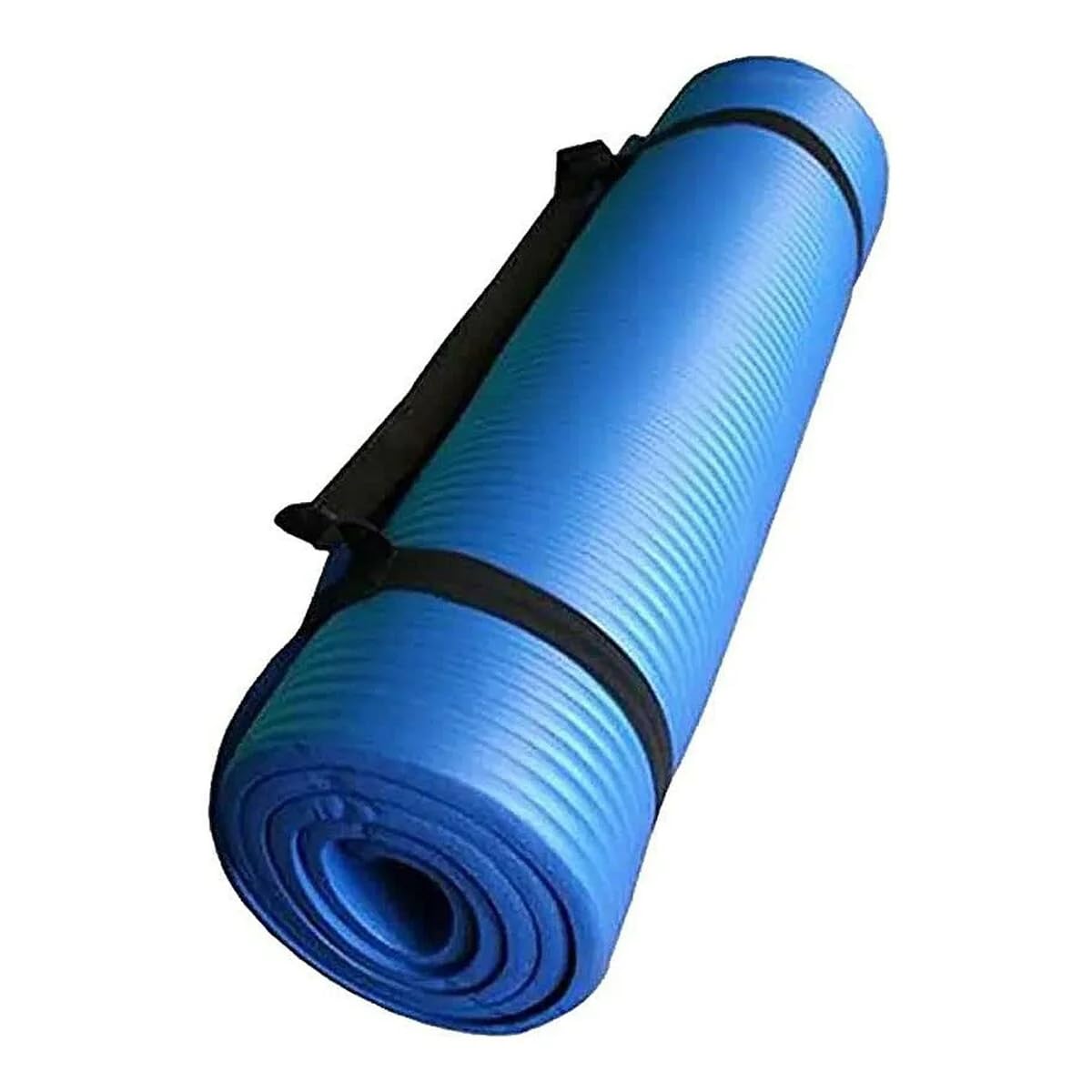 Esterilla de Yoga de Yute Softee Fitness Matrixcell Azul (180 x 60 cm)