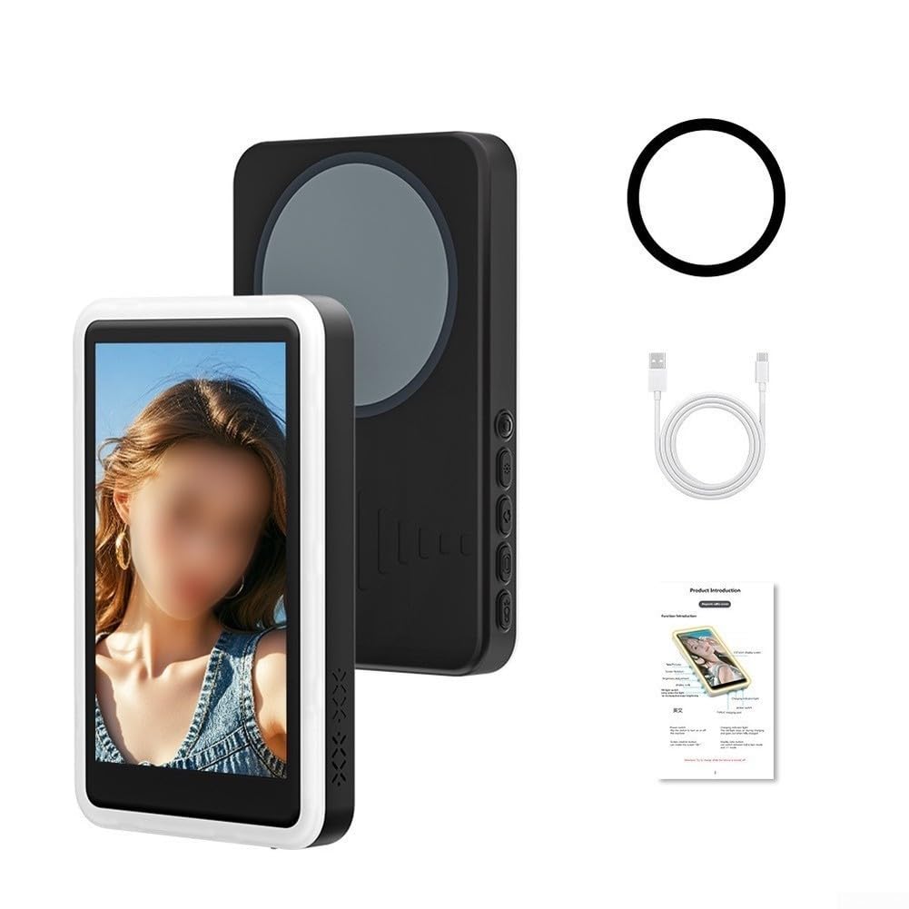 Accesorio para selfies: accesorio magnético y compacto para teléfono móvil