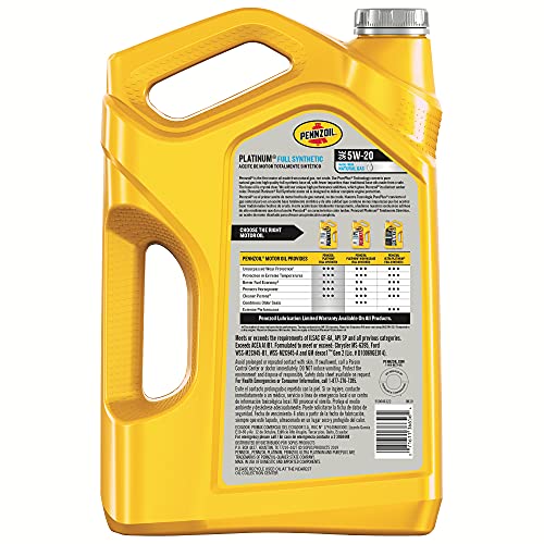 Image of Pennzoil Platinum Full Synthetic 5W-20 Motor Oil (55-Gallon Drum)