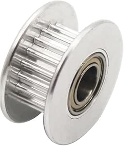 GT2 Idler Pulley 16 Teeth 3mm Bore 6mm Width Timing Pulley Wheel Aluminum For 3d Printer Pack Of 5pcs~p105053529