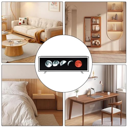 Lampe de bureau avec chargeur sans fil et veilleuse d'ambiance design - 4
