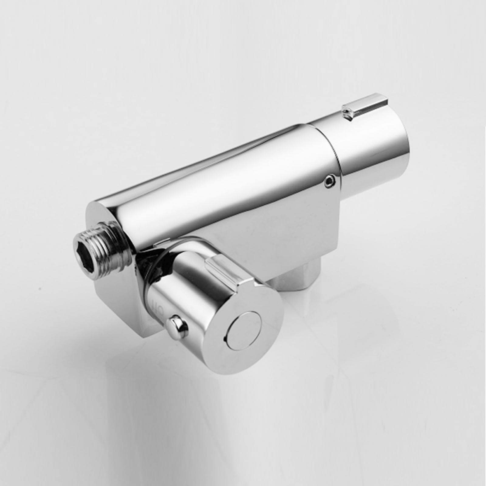 RANRAO Barre de douche thermostatique, mitigeur de douche thermostatique, robinet mitigeur de douche thermostatique moderne vertical, convient pour caravane, yacht, bateau