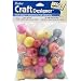 Darice 0500-04 Wood Beads, Large, Assorted Color