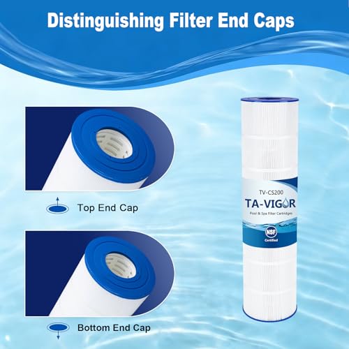 TA-VIGOR CS200 Pool Filter Cartridge Fits Jandy CS200, 1 Pack by TA-VIGOR - Used condition - Image 3