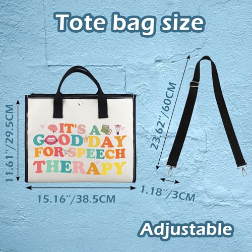 XYANFA Speech Therapist Gift - Slp Tote Bag for Speech Language Pathologist2