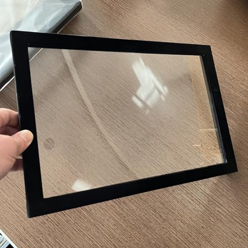 Image of Coward 2Pcs Black Velvet Glass Lid for the Trays Can Use if Needed