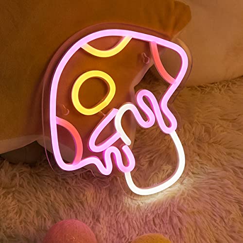 Image of LED Neon Mushroom Cute Neon Sign, USB Powered Neon Signs Night Light, 3D Wall Art & Game room Bedroom Living Room party Decor lamp for Children Kids Girls Boys