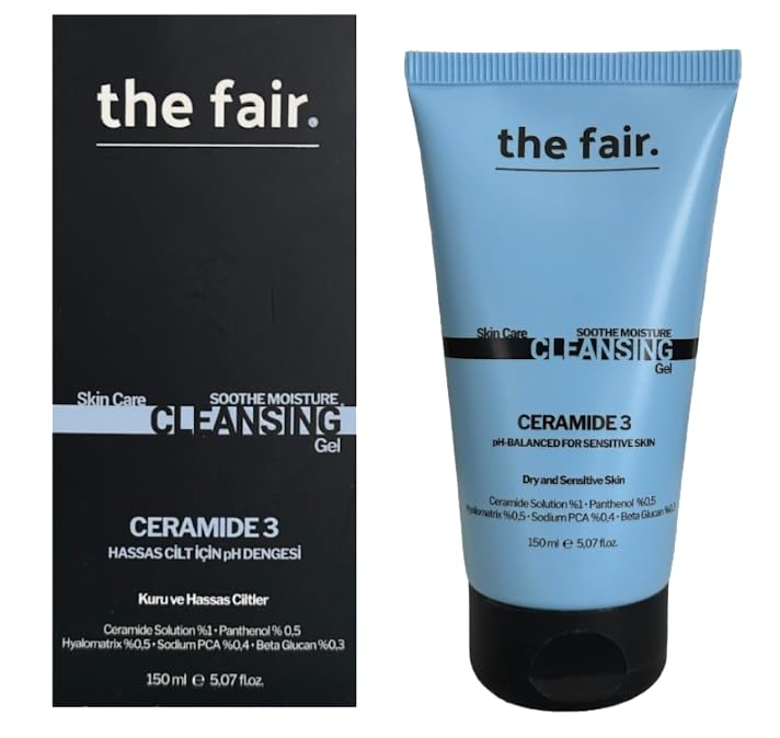 the fair. Ceremide 3 İçerikli Kuru ve Hassas Ciltler için Vegan Yüz Temizleme Jeli 150 ML