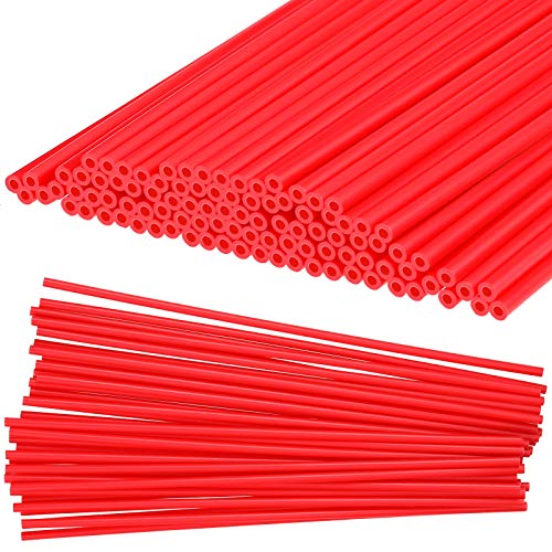 100 piezas pitillos plásticos para spray de 4.7 pulgadas miniatura 1