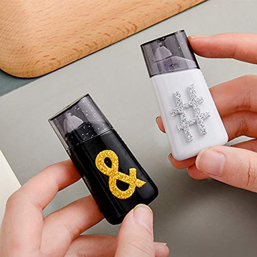 MISHITI 4 stks/set Kawaii Symbolen White Out Corrector Correctie Tape Briefpapier Student - Image 5