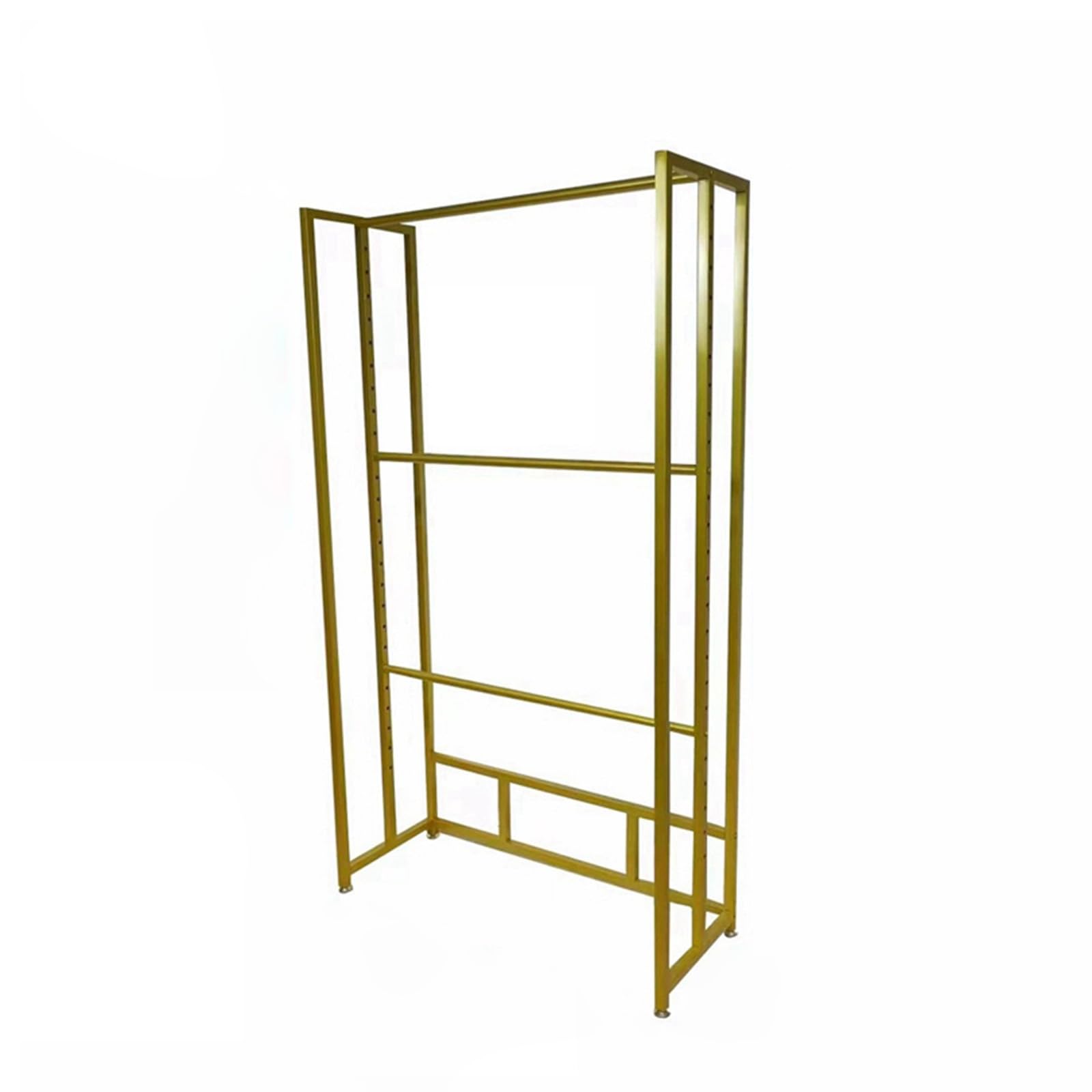 CGCSYZ Standing Towel Rack, Blanket Drying Stand Holder, Scarf Rack, Blanket Rack, Quilt Rack, Fabric Rack, Carpets Rack, Clothes Display Rack (Gold 59.1in)