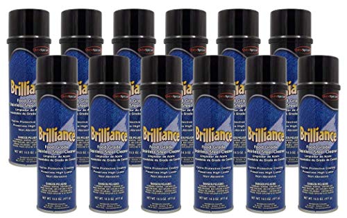 Limpiador de Acero Inoxidable Brilliance Pack 12 latas miniatura 1