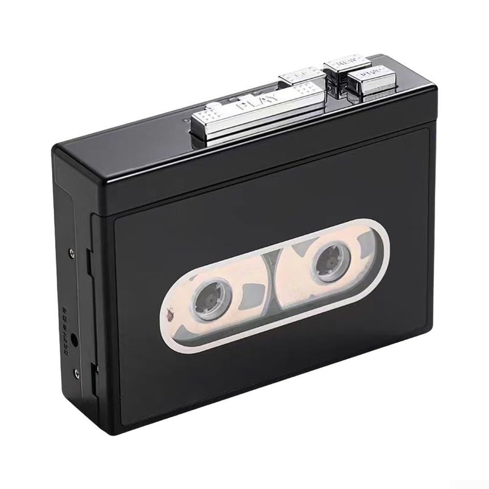 Grabadora de casete retro con grabación USB