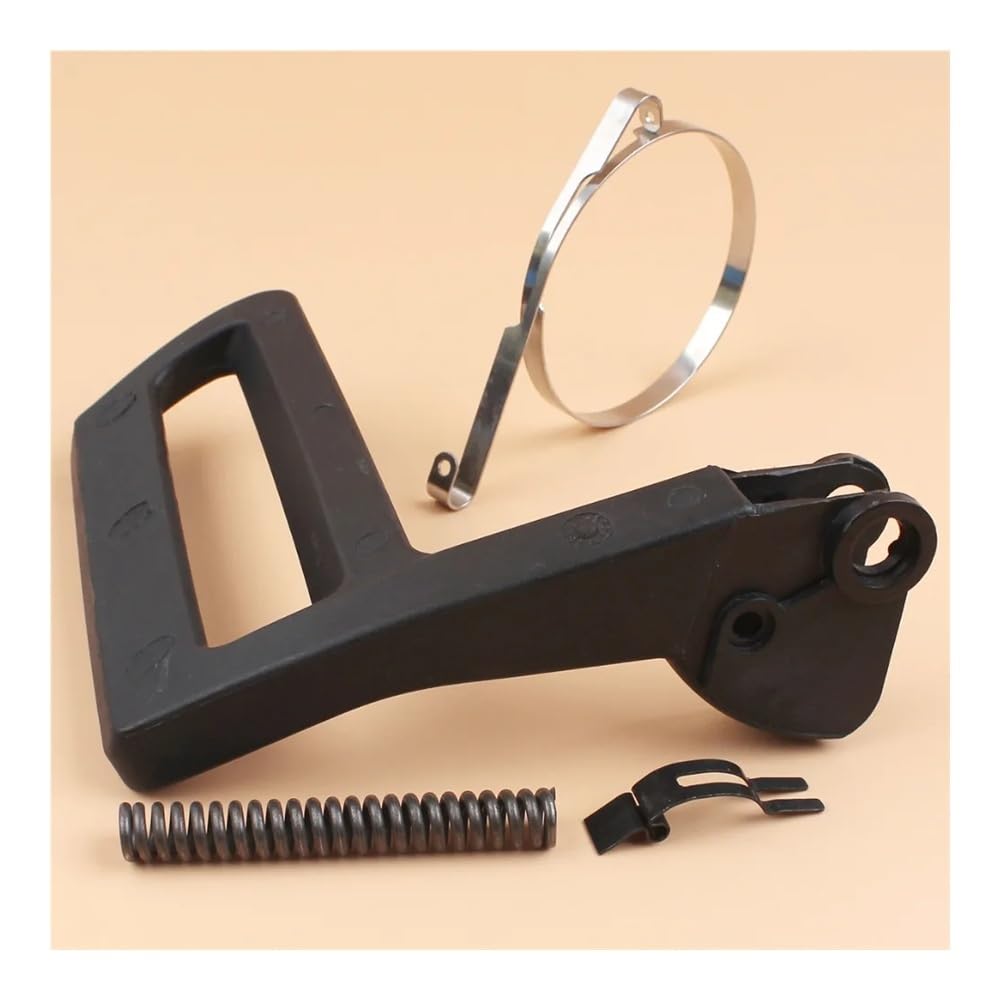 Kit de Resorte de Banda de Nivel de protección de manija Delantera de Freno de Cadena Apto for 61 262 266 268 272 Piezas de Repuesto de Motosierra Motosierras