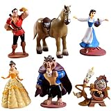 figuras bella y bestia primark 【Reutilizable】Después de la fiesta, límpielo con un paño suave y espere el próximo uso. Se puede utilizar en interiores y exteriores. El accesorio perfecto para el jardín de hadas o como un regalo exquisito.