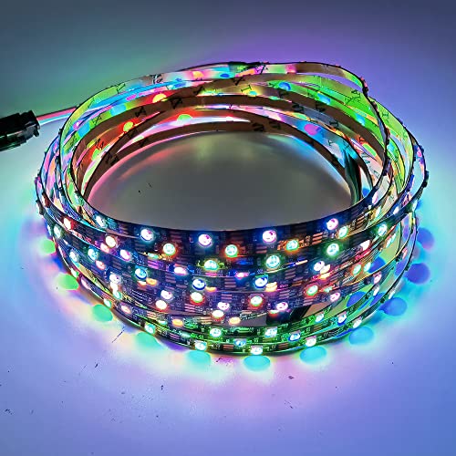 Tira LED WS2812B SK6812 RGB 5m 4mm 60 LEDs/m miniatura 5