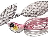 エバーグリーン(EVERGREEN) スピナーベイト Dゾーンフライ タンデムウィローリーフ 1/4oz コットンキャンディ #24