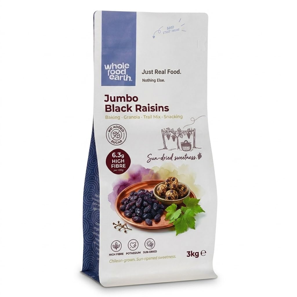 Jumbo Black Raisins 3kg