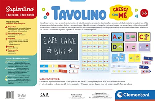 Clementoni Science & Jeu Fun Sapientino Tavolo Cresci Con Me - vue 4